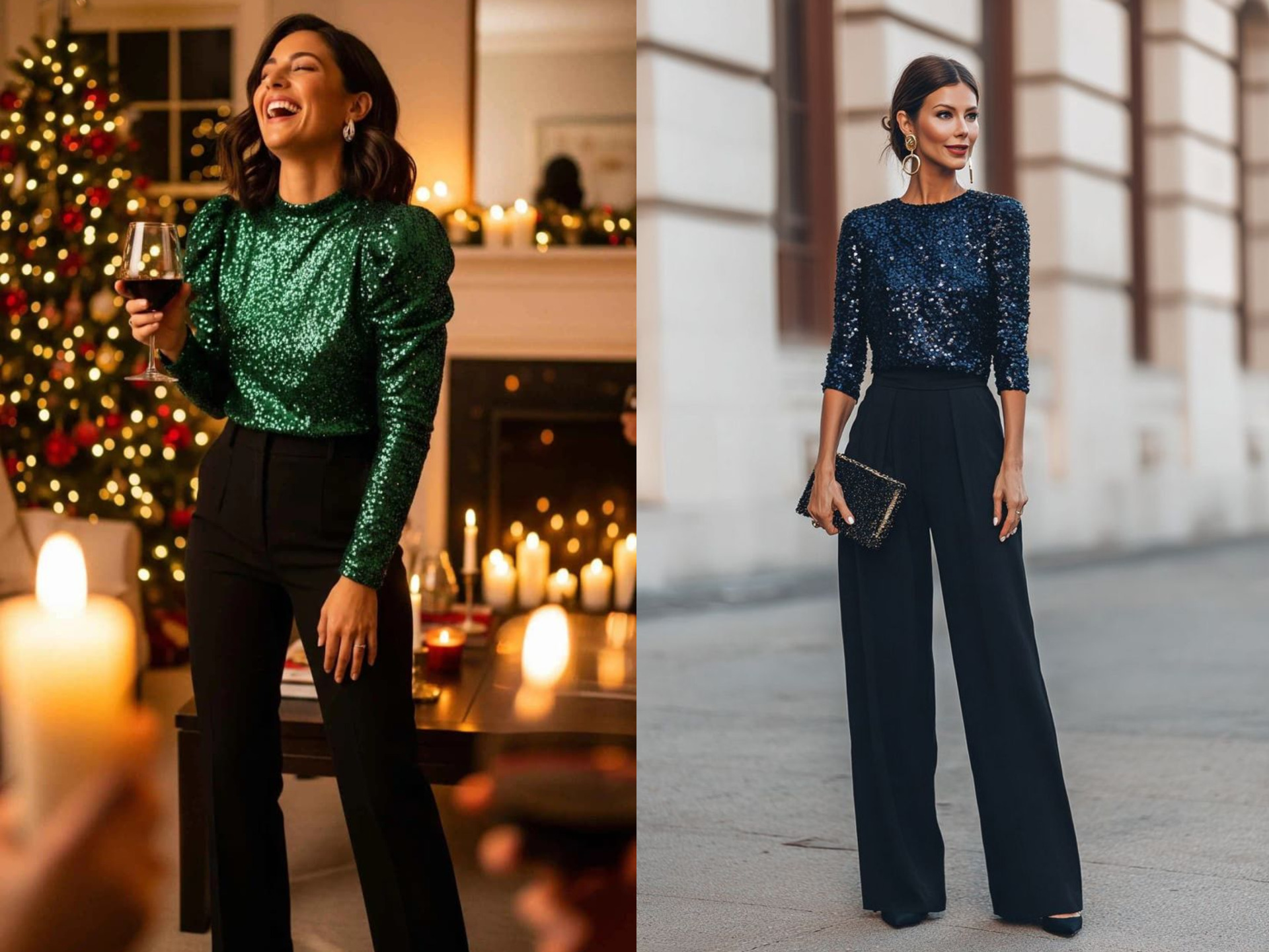 Karácsonyi outfit ötletek