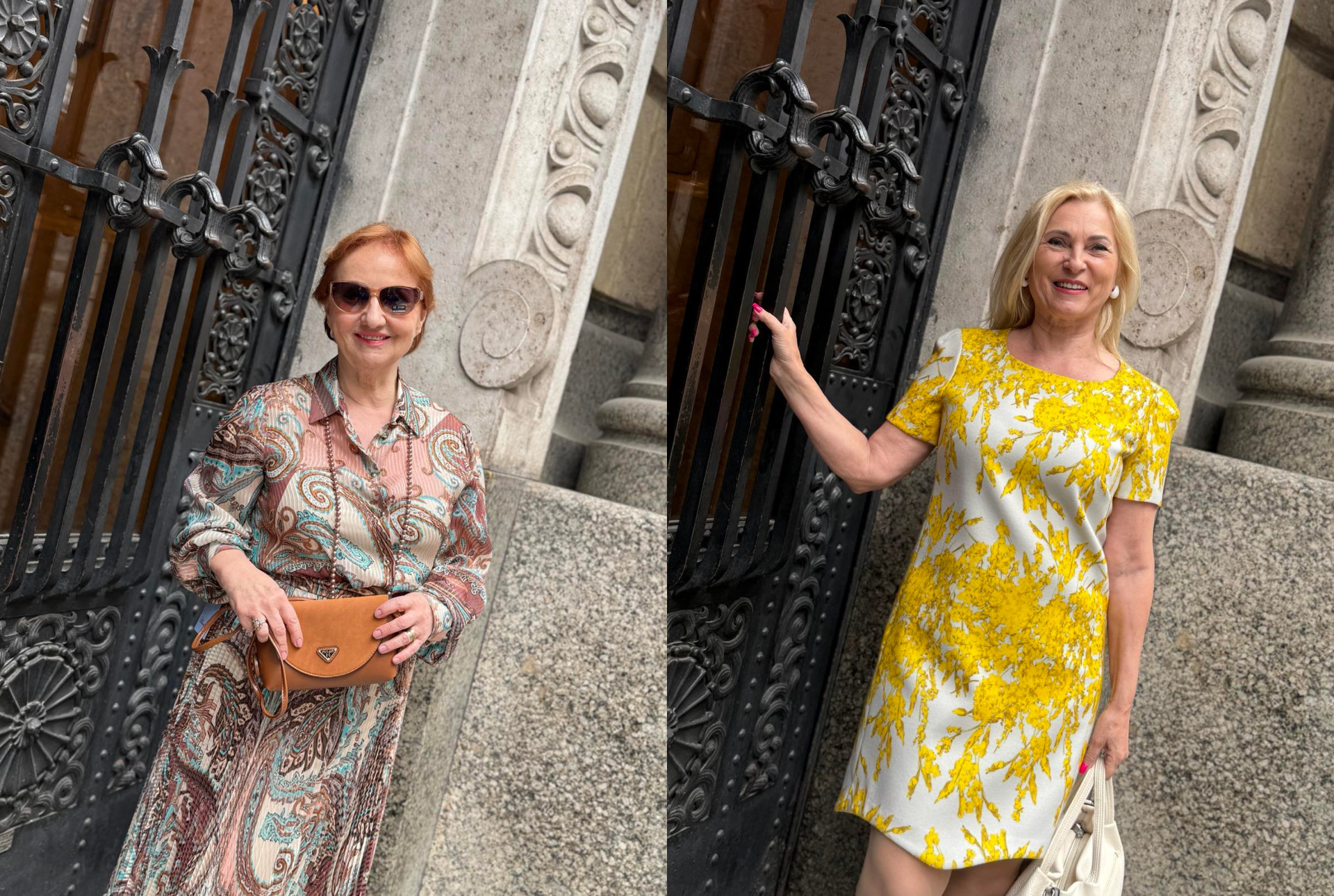 A fotó a Prémium Stílusiskolában készült, City Lady ruháiban