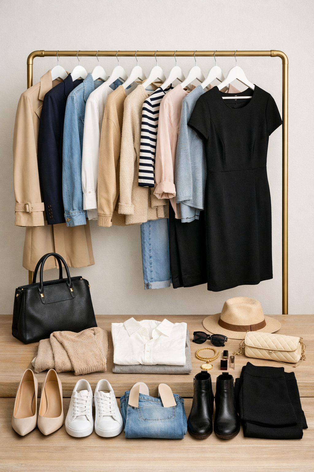 Kapszula gardrób 40 felett – letisztult, elegáns ruhadarabok, amelyek mindig jól kombinálhatók