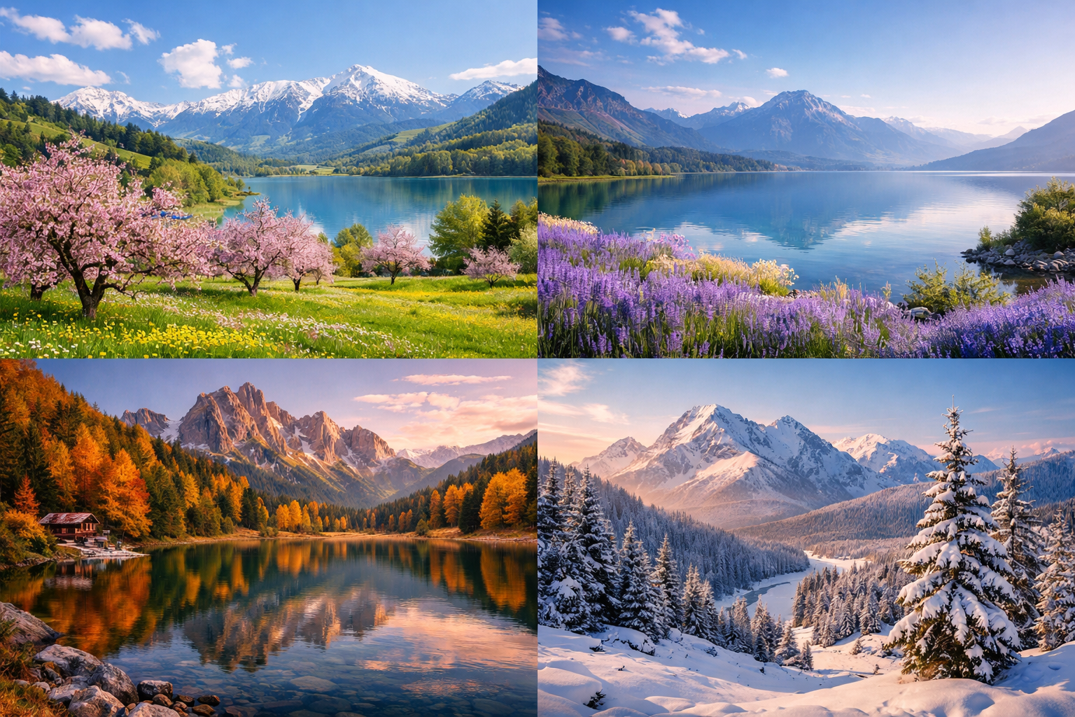 A különböző színtípusokat az évszakokról nevezték el