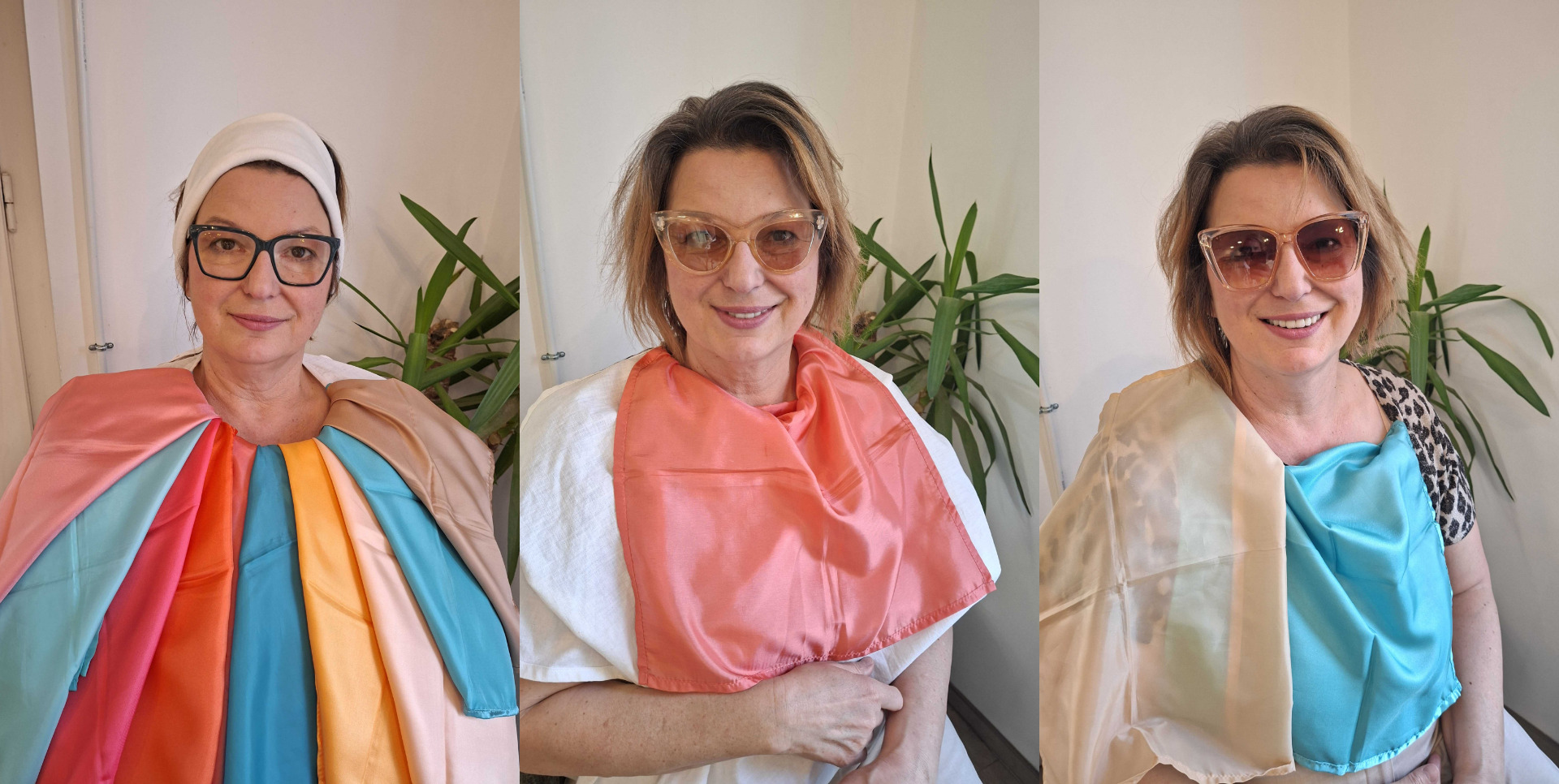 Móni a legjobb színeiben,  és természtesen szemüveg kereteket is próbáltunk