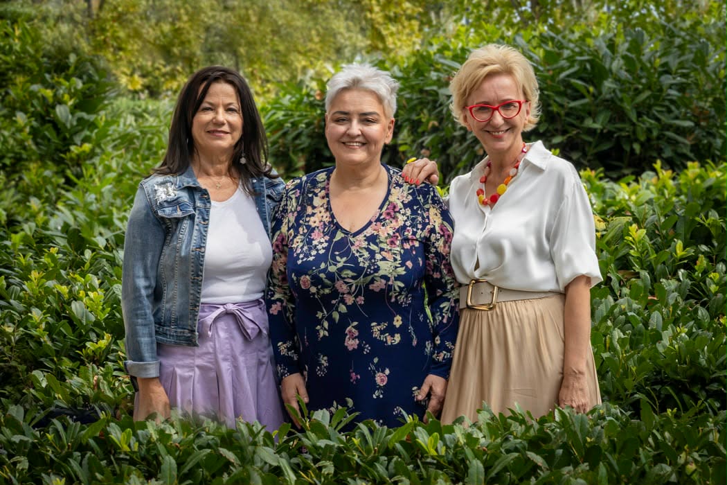 Közös pillanat Makány Mártával és Ivancsics Ilonával